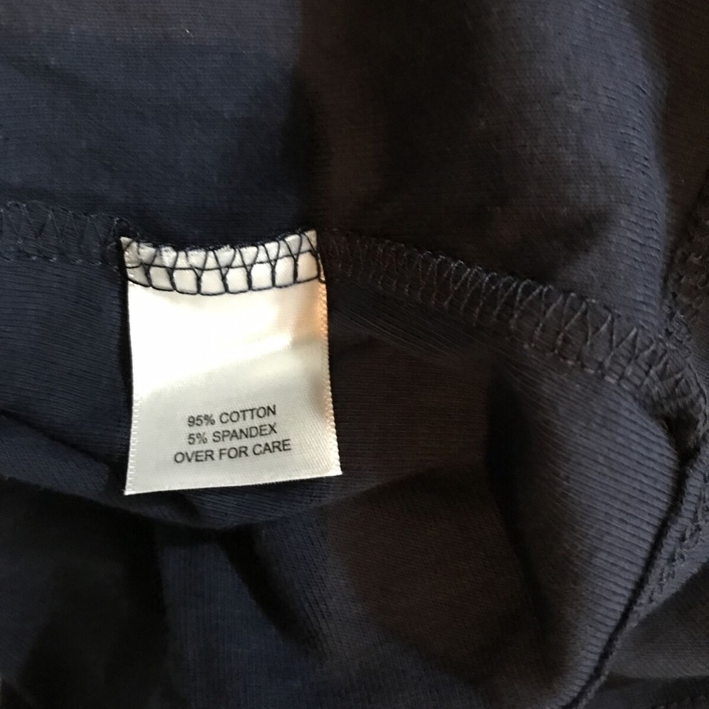 Relativity navy tank - womens 1X, NWT - armpit to armpit = 19" - Picture 5 of 5